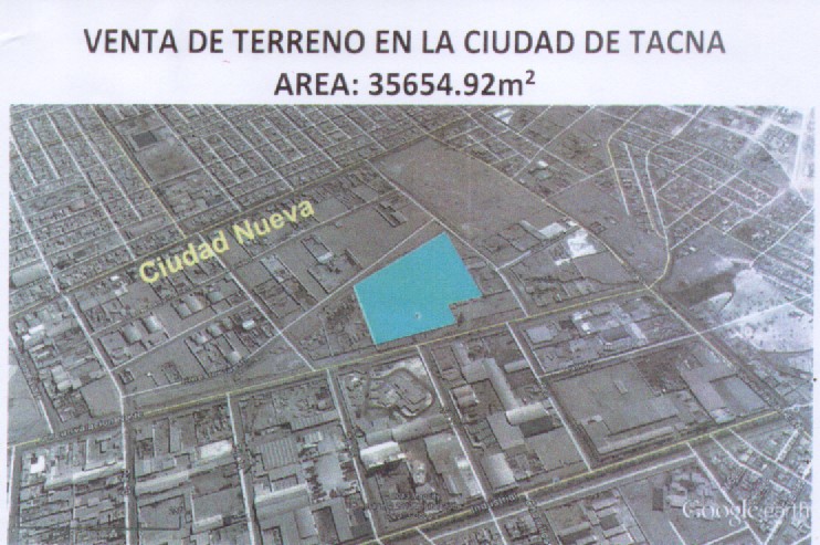 Terreno en Tacna de 35,833 m2