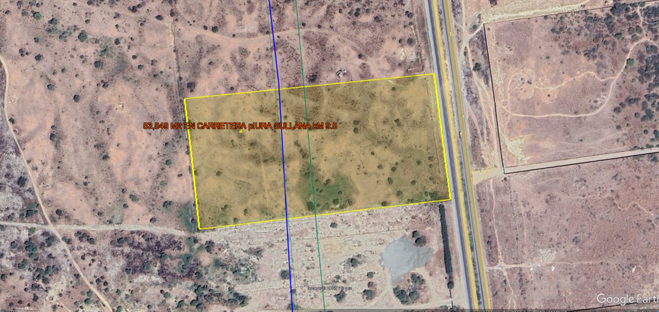 53,849 M2 EN CARRETERA PIURA A SULLANA con Zonif I4