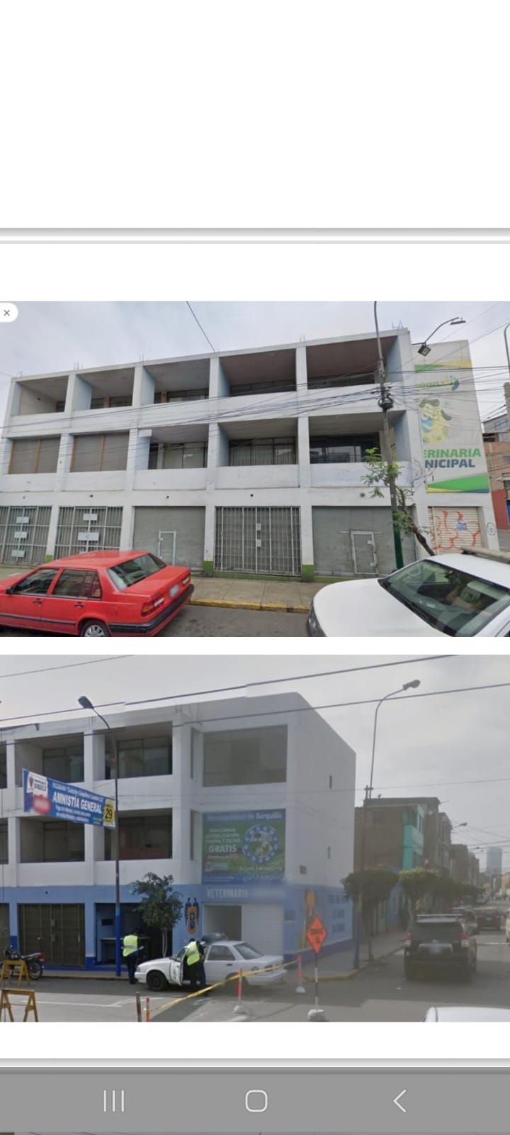 Edificio en Esquina, de tres pisos se vende como terreno (Parámetros : 7 Pisos)
